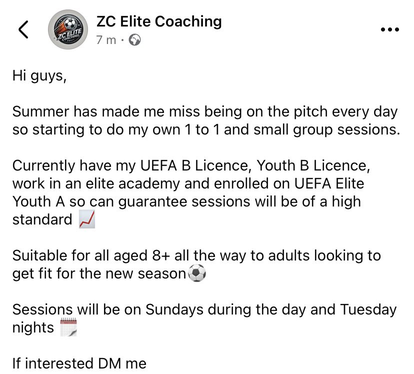Going to start doing 1 to 1 and group sessions in West of Glasgow. If interested DM me👍🏻