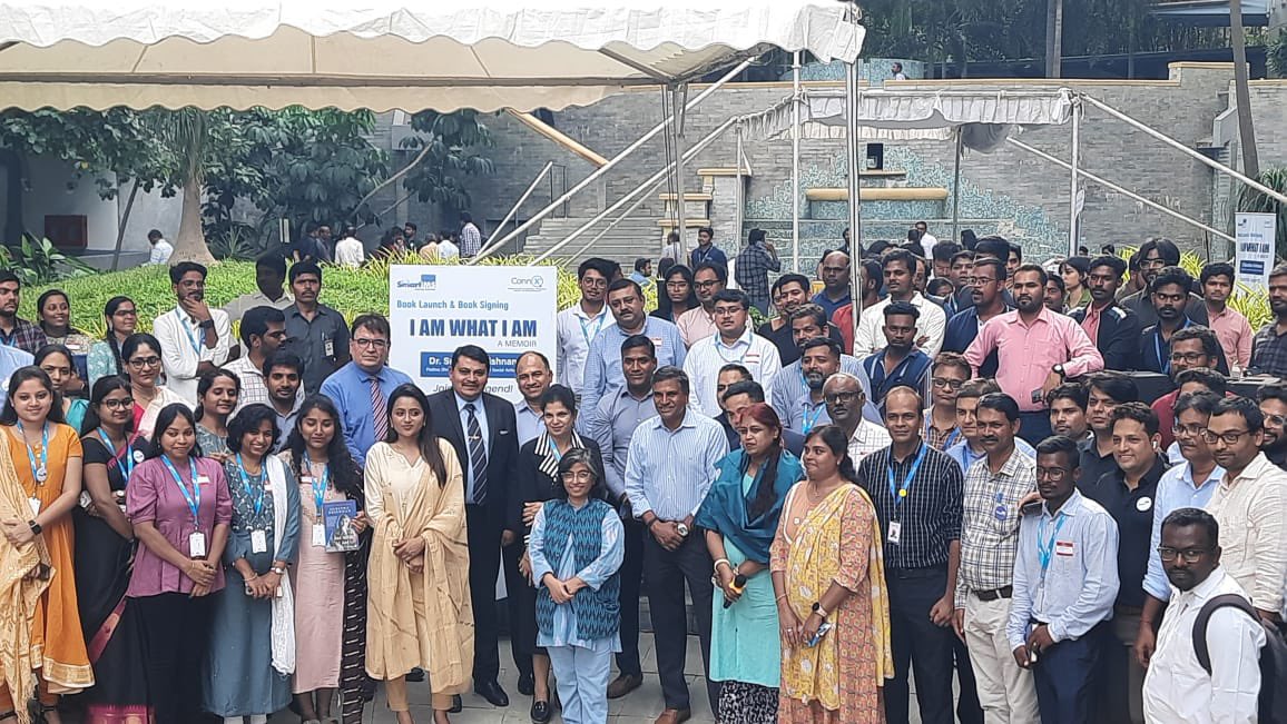 sunita_krishnan's tweet photo. @ItsSumaKanakala @Ravishankertlt Thank you for beautifully navigating the conversation today to kick off my #BookTour organized by #AmarReddy at #SmartIMS #CyberGateway https://t.co/admf8l5qnC