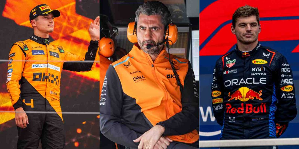 RBR_Daily's tweet photo. Christian Horner says Andrea Stella's criticism of Max Verstappen is 'wrong and unfair'

"He [Max] was punished in 2021 if he did something wrong just as Lewis, who he was racing so hard that year, for things he did wrong."

"I think it's wrong and unfair to label a driver like that and I'm sure in the heat of the moment it was frustrating for Andrea, but that's just tough racing."

"He worked with Michael Schumacher [at Ferrari] for so many years - he of all people should know that."

[https://t.co/xUAweYpMYZ]