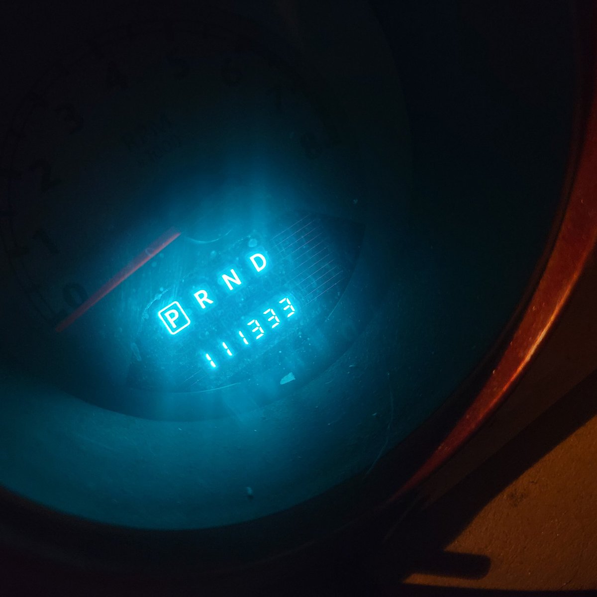 So, I turned in my 2 weeks yesterday... As I got in my car last night to leave, this flashed on. I never look at my total mileage &amp; it's always on trip 1.. 

I NEEDED this sign. I know I'm headed in the right direction, just have no clue where that direction is taking me yet 😭