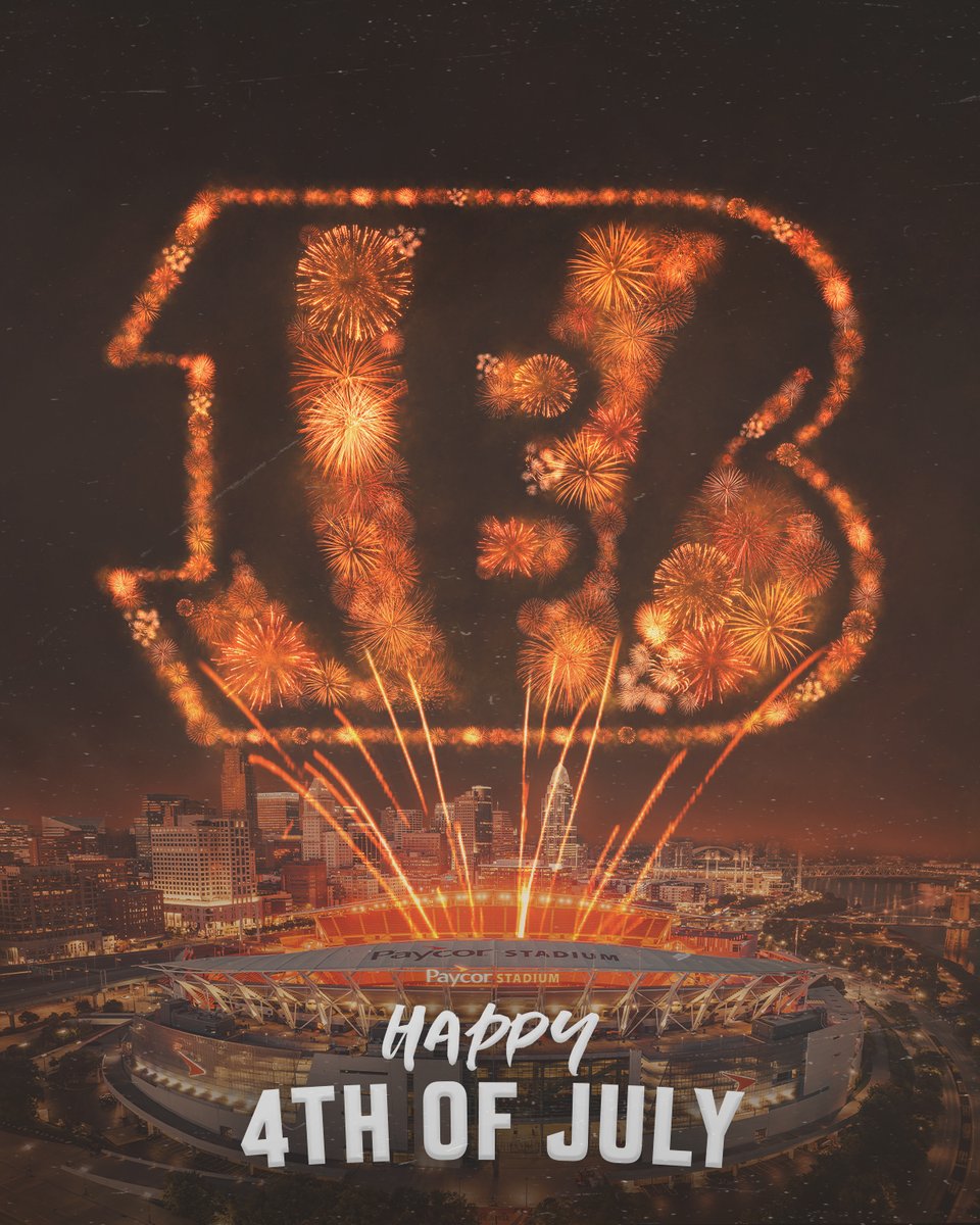 Who Dey Nation, HAPPY FOURTH! 🎇