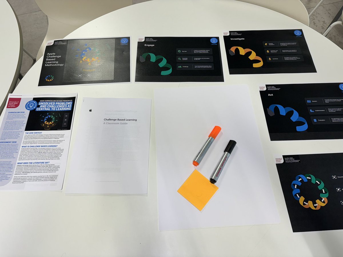 Natalie Forde-Leaves (@natforde_leaves) on Twitter photo All set up for our L&T conference challenge based learning workshop tomorrow with Chris Mitchell ! And freshly printed one pagers on our USW2030 curriculum design principles! <a href="/USWCELT/">CELT @ USW</a> All set up for our L&T conference challenge based learning workshop tomorrow with Chris Mitchell ! And freshly printed one pagers on our USW2030 curriculum design principles! <a href="/USWCELT/">CELT @ USW</a>