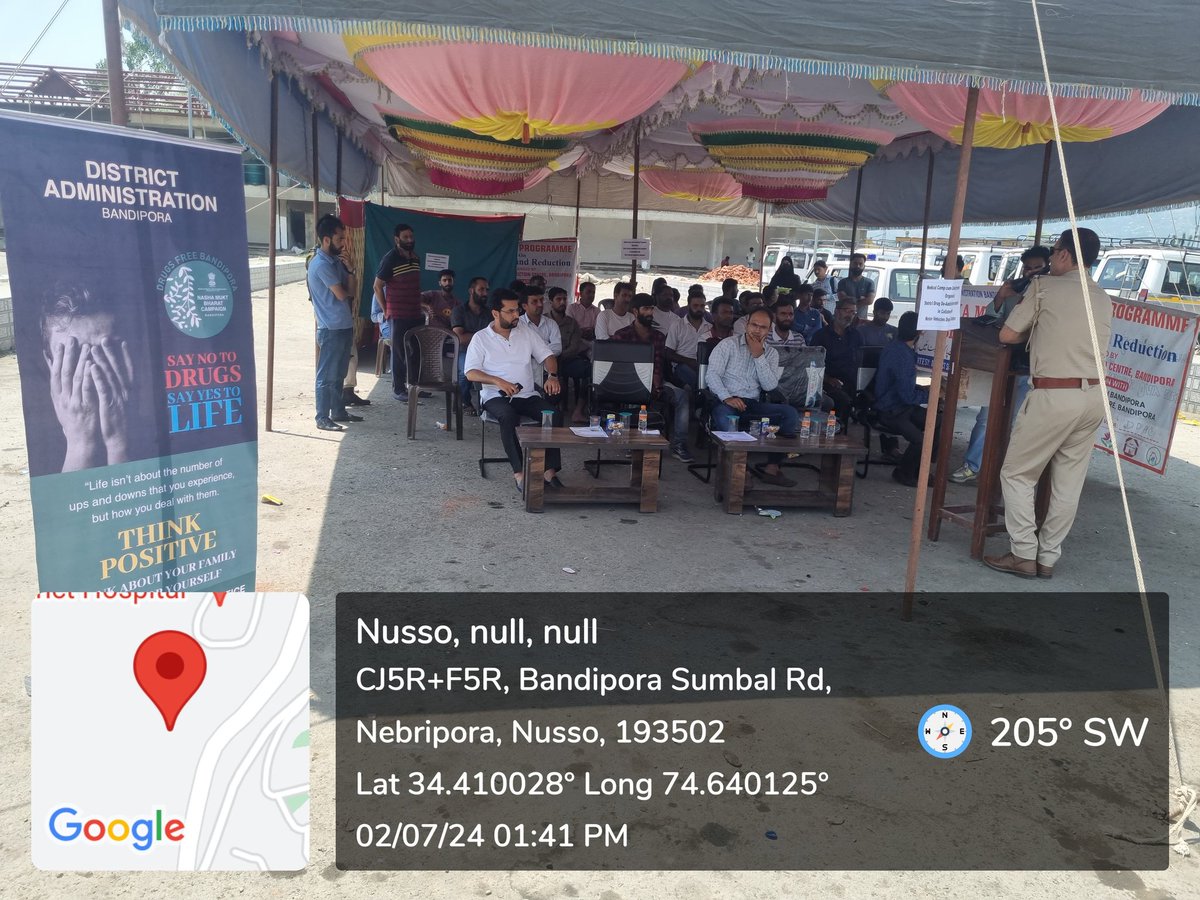 District Drug De-Addiction Centre, DDAC Bandipora tweet media