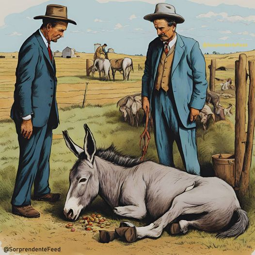 PablitoIrala's tweet photo. LAS PERSONAS QUE NACEN PARA ROBAR 🇵🇾🇵🇾🇵🇾
Un señor muy amable llamado Eduardo fue al campo y le compró un burro a un anciano por 500.000. El viejo acordó entregarle el animal al día siguiente. https://t.co/TWoHweZNxe