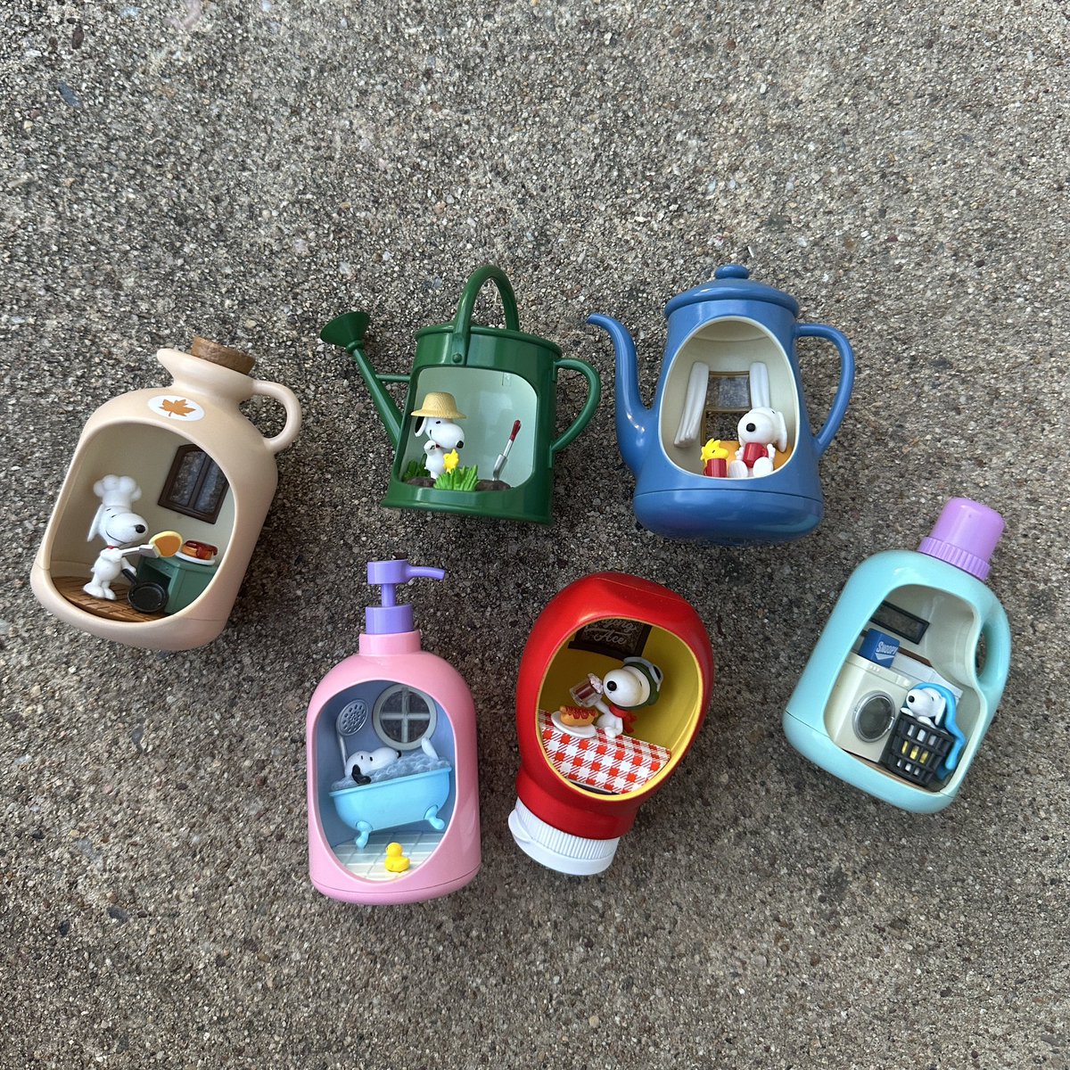 snoopy’s life in a bottle