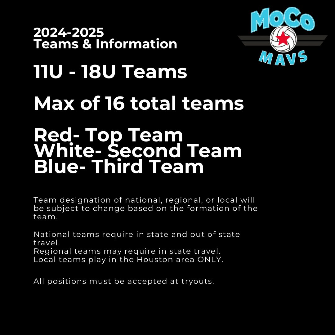 Tryouts are coming up soon! Come be apart of the #mavsmovement 🩵❤️

Linktr.ee/mocomavs