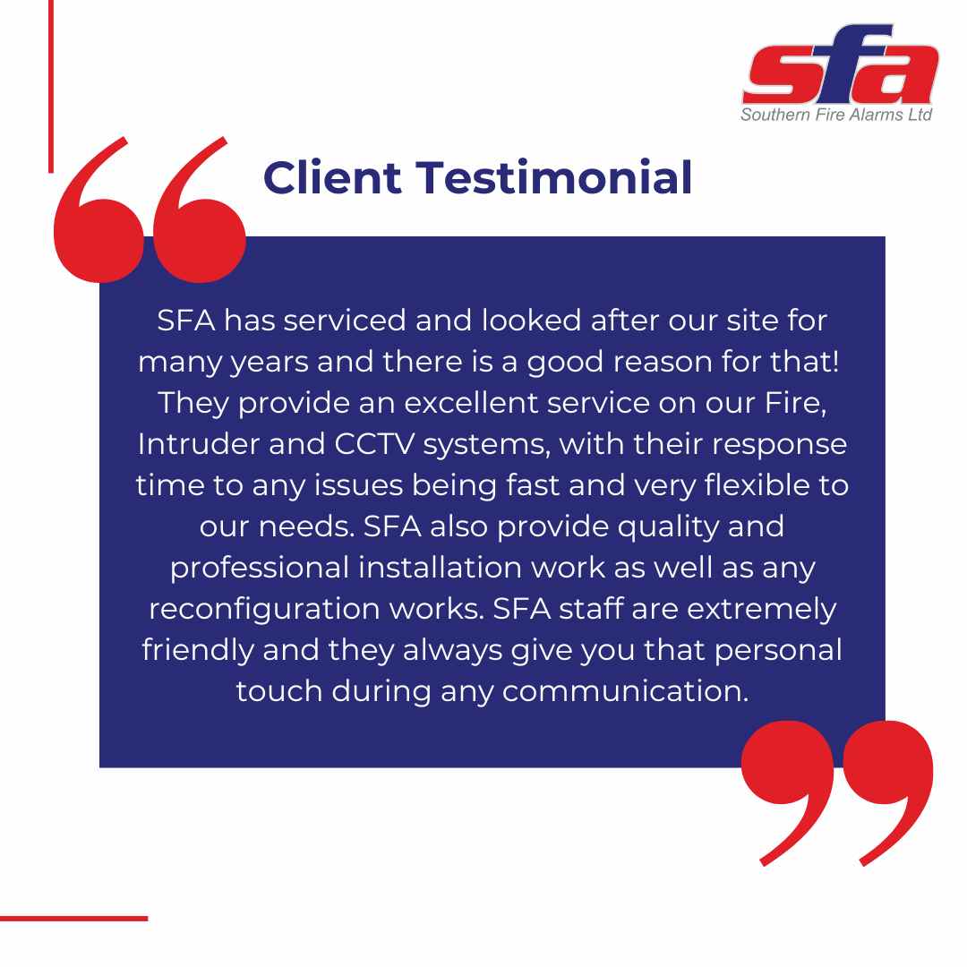 🔥 We’re incredibly proud and grateful for this amazing testimonial! As we look forward to celebrating 25 years of SFA later this year, it's wonderful to know that the principles on which our business has been built continue to be recognised and appreciated by our loyal clients.