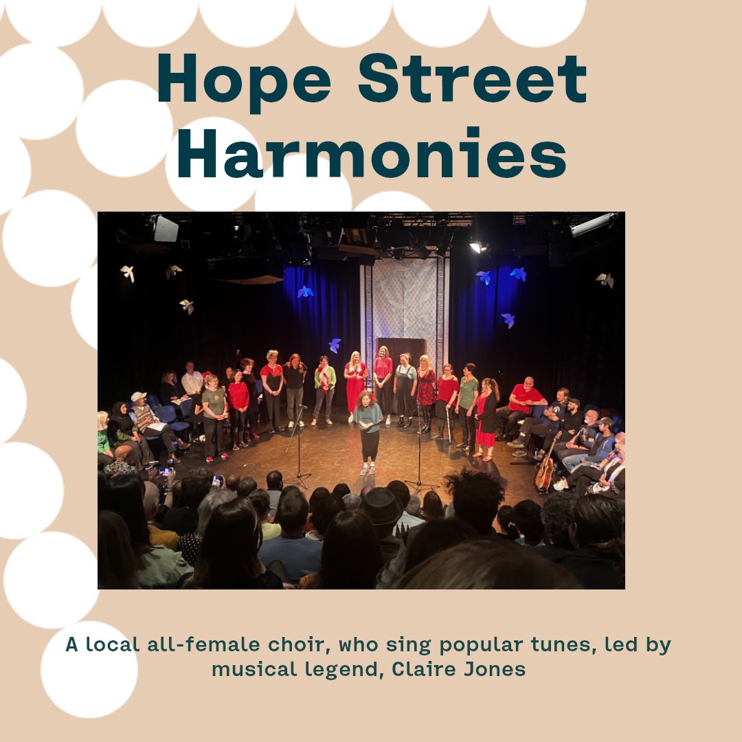 Hope Street Harmonies at Unity!

We are thrilled that the all female choir will be joining us at our fundraiser next week 📣

To book tickets and find out more:  unitytheatreliverpool.co.uk/whats-on/unity…