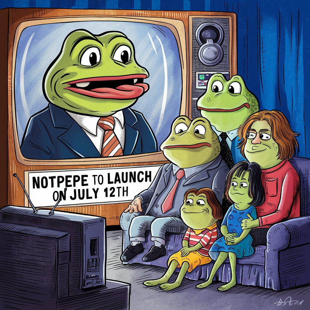 speefxyz's tweet image. 𝗣𝗥𝗢𝗕𝗔𝗕𝗟𝗬 𝗡𝗢𝗧𝗛𝗜𝗡𝗚...

The wait is over Froggies, Presale have ended.

Launch is scheduled to be 𝗝𝗨𝗟𝗬 𝟭𝟮𝗧𝗛.

Get you bagged ready, Let's make $NOTP great again 🐸

#NOTPEPE #TON