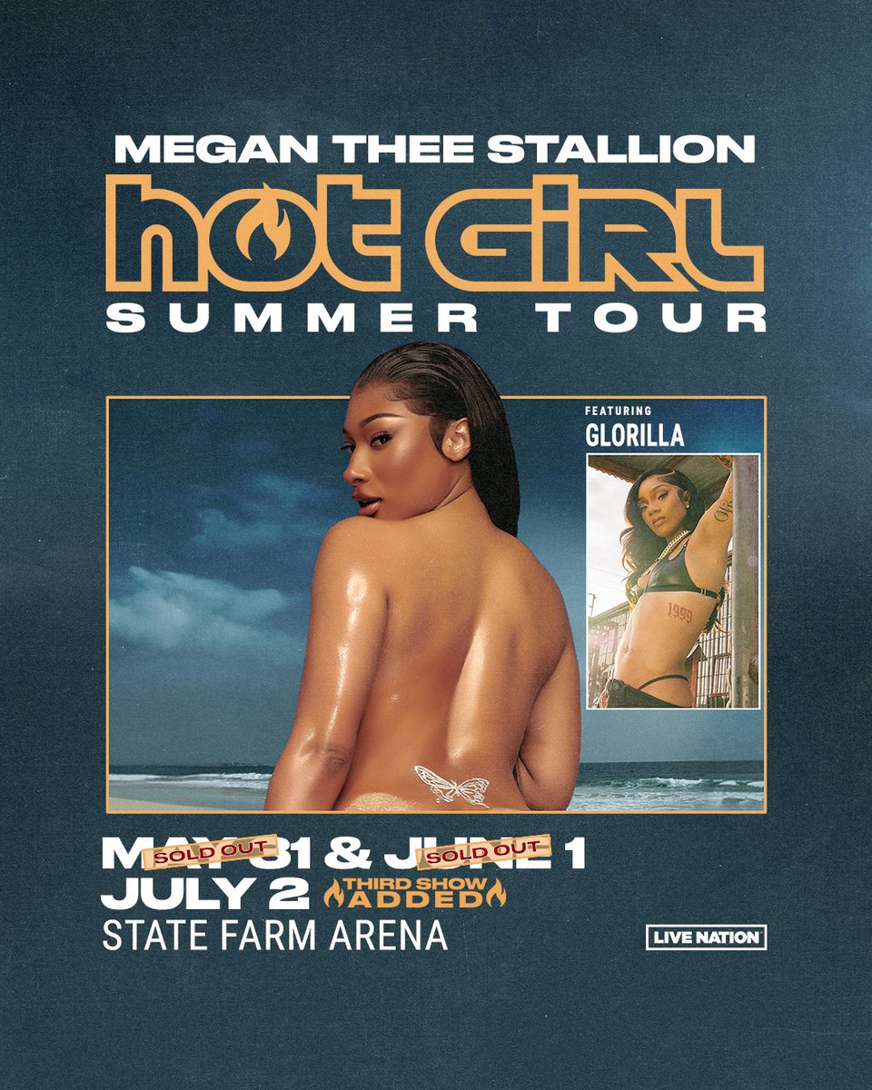 ATL HOTTIES WE BACK TONIGHT 🔥🔥🔥🔥

store.megantheestallion.com/pages/tour

#hotgirlsummertour