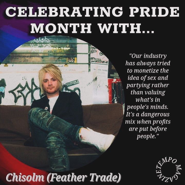 FEATHERTRADE's tweet image. Check out the latest issue of @tempomagazinee &amp;amp; read the interview w/ our very own @ChisolmThompson 🕯️

tempomagazine.org/issue-four-cel…