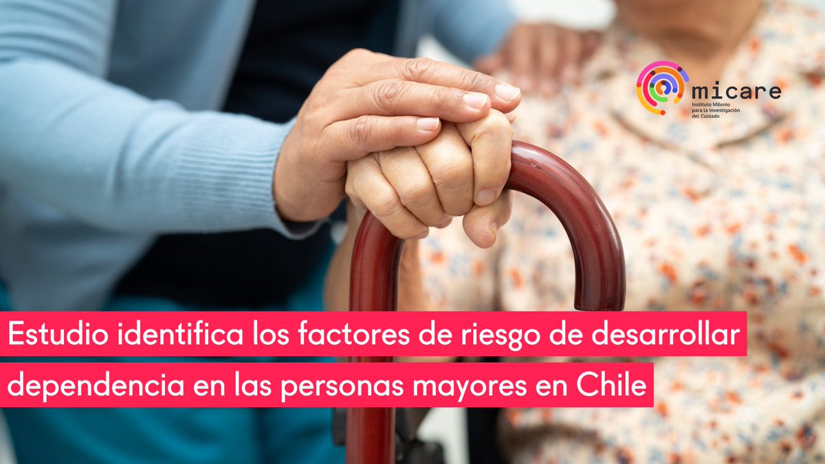 Un nuevo estudio liderado por nuestra investigadora Alejandra Araya, directora del Doctorado en Ciencia de Enfermería de <a href="/uandresbello/">U. Andrés Bello</a>, identifica factores de riesgo de dependencia en personas mayores en Chile y la necesidad de cuidados informales 🏘️

🔗bit.ly/3RSZ0OO