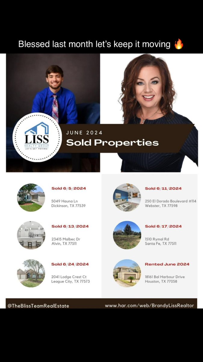 Blessed to have so many people who trust me to help with their real estate needs. Who is next?! Let’s keep it moving! 🏡👀