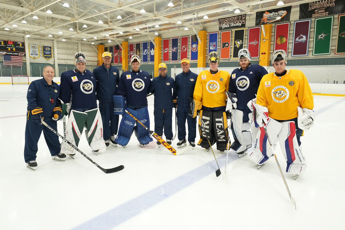 PredsNHL's tweet photo. Goalie appreciation post https://t.co/sTtcjiETLS