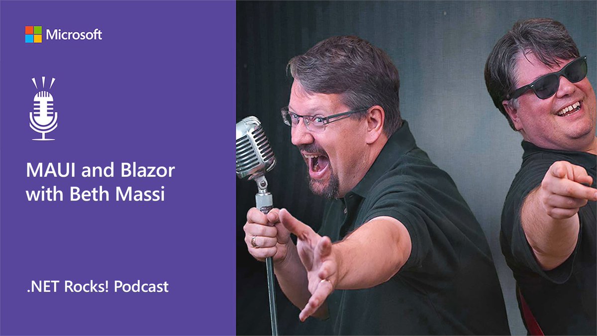 What's up with MAUI and Blazor? <a href="/BethMassi/">Beth Massi</a> discusses the latest in MAUI and making apps the way you want to; with a mobile, web, or desktop focus - or making them all! #dotNETMAUI gives you many choices. Hear about them in the latest .NET Rocks Podcast. 👂 msft.it/6019YAqJt