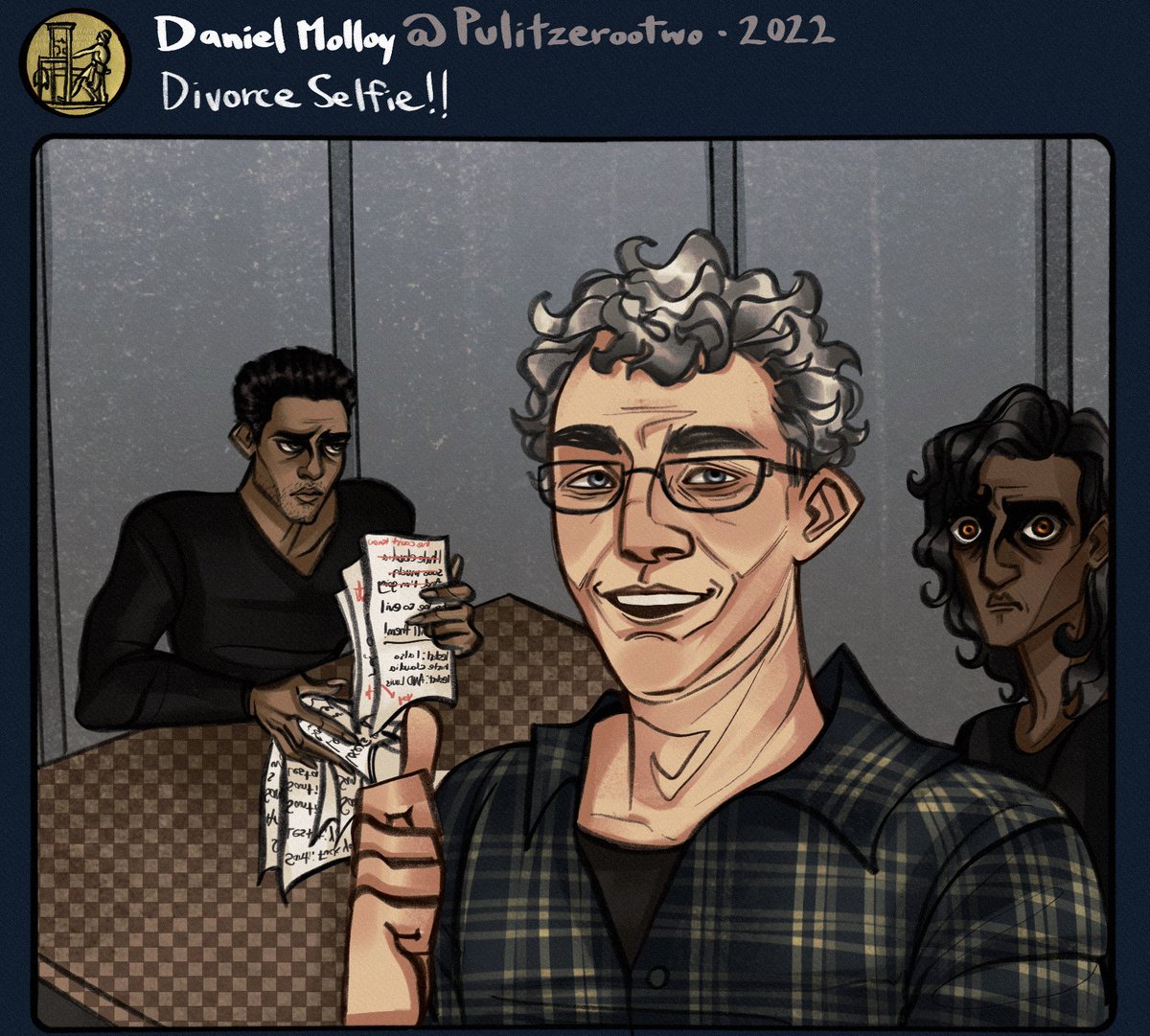 #iwtvspoilers but i needed to see daniel molloy divorce-causer selfie and i couldnt find anyone else who had done it
