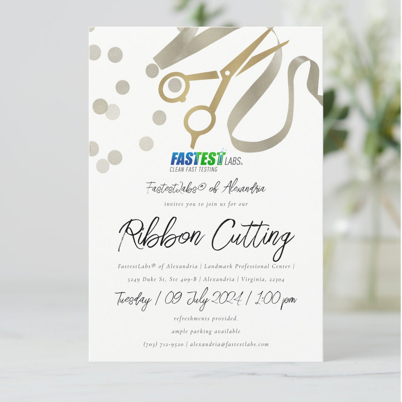 FastestLabAlex's tweet image. Mark your calendars! Fastest Labs of Alexandria would like to invite you to our Ribbon Cutting ceremony on Tuesday, July 09,2024 at 1:00 pm! 
This is such an incredible moment for us and would like you to be a part of it. We appreciate your support and hope to see you there!