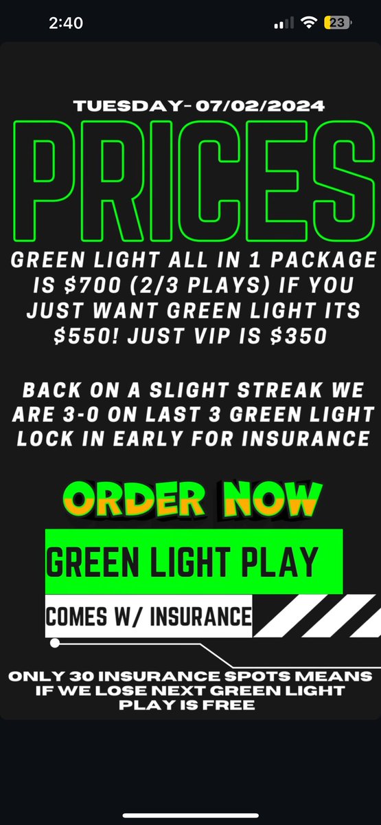 THEPICKSGOD's tweet photo. TODAYS GREENLIGHT AVAILABLE IN THE TELEGRAM !!! 🚦🚦🚦

https://t.co/T9oPZWlc9j https://t.co/BqRV6gpVFD