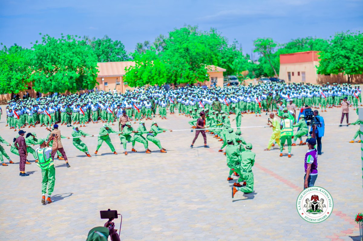 comrade_nagaske's tweet photo. Earlier today, I had the honor of representing my principal,H.E @dikko_radda Ph.D., CON, at the swearing-in and opening ceremony of the 2024 Batch B Stream 1 Corp, comprising 1,600 corps members deployed to Katsina State. 
@officialnyscng @nysckatsina @ayowisdom_ @KatsinaStateNg https://t.co/YoHPlQBGhC