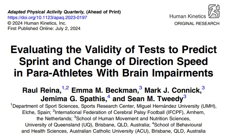Raul Reina (@rreinava) on Twitter photo A very special paper in APAQ by <a href="/Human_Kinetics/">Human Kinetics</a> that stablished some basis of the evidence-based and specific classification system in <a href="/ifcpf/">IFCPF (CP Football) ⚽️</a> with colleagues of the University of Queensland. <a href="/cidumh/">CID (UMH)</a> <a href="/cafd_umh/">Grado en CAFD UMH</a> <a href="/mrdsUMH/">Máster Deporte Salud</a> <a href="/MotorControlUMH/">Aprendizaje y Control Motor</a> journals.humankinetics.com/view/journals/… A very special paper in APAQ by <a href="/Human_Kinetics/">Human Kinetics</a> that stablished some basis of the evidence-based and specific classification system in <a href="/ifcpf/">IFCPF (CP Football) ⚽️</a> with colleagues of the University of Queensland. <a href="/cidumh/">CID (UMH)</a> <a href="/cafd_umh/">Grado en CAFD UMH</a> <a href="/mrdsUMH/">Máster Deporte Salud</a> <a href="/MotorControlUMH/">Aprendizaje y Control Motor</a> journals.humankinetics.com/view/journals/…