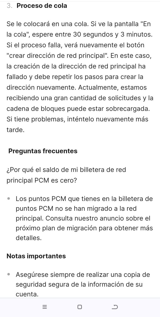 Tenéis el procedimiento en Español de cómo hacer paso por paso la Billetera de PCM Mainnet.

#PiNFT #PCMWallet #Airdrop #PiLand #PiFind #PCM #Pi #PiNetwork
