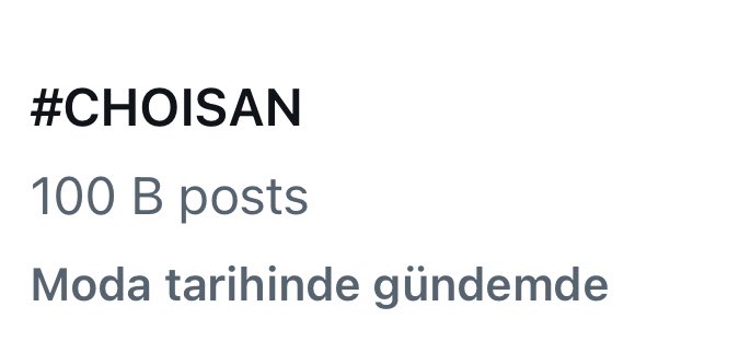 history is made! we’ve reached 100k tweets with #CHOISAN for the FIRST TIME!he’s trending worldwide. congratulations atinys!🫂🎉 

please continue to use #CHOISAN in your tweets as we can’t make “san” trend. we celebrate!
#DGAltaModa #DOLCEGABBANA #산 <a href="/ATEEZofficial/">ATEEZ(에이티즈)</a> <a href="/dolcegabbana/">Dolce&Gabbana</a>