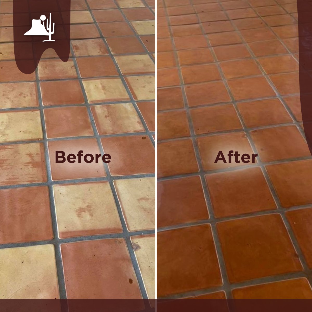 Say goodbye to stubborn stains and dirt with our professional tile and grout cleaning services! At Desert Tile &amp; Grout Care, we use state-of-the-art equipment and techniques to restore your tile's original beauty. Contact us today to schedule your cleaning!bit.ly/3pI2frx