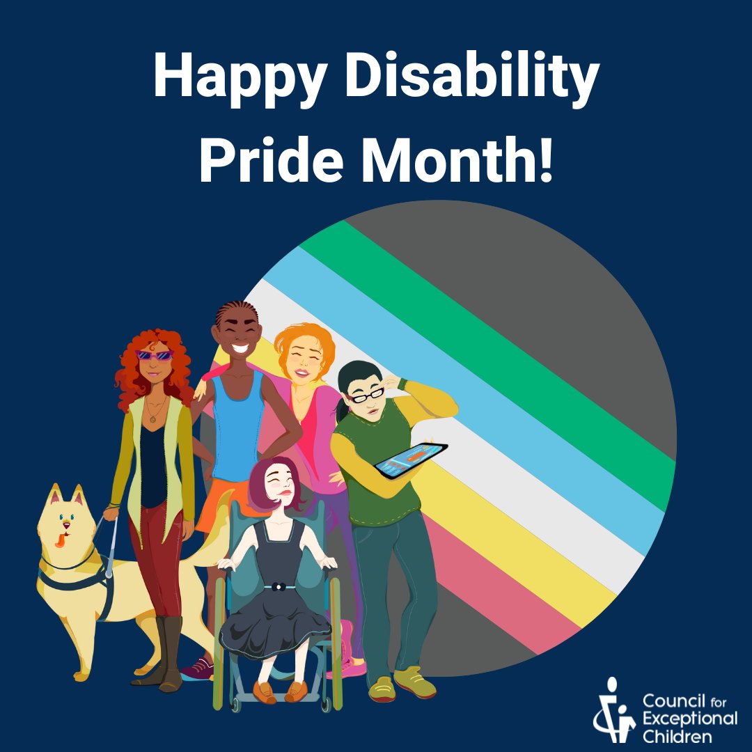 July is Disability Pride Month! We celebrate Disability Pride Month in July to commemorate the passage of the Americans with Disability Act (ADA) in 1990. Check out this great resource from PBS to learn more about the disability rights movement.

pbs.org/articles/disab…