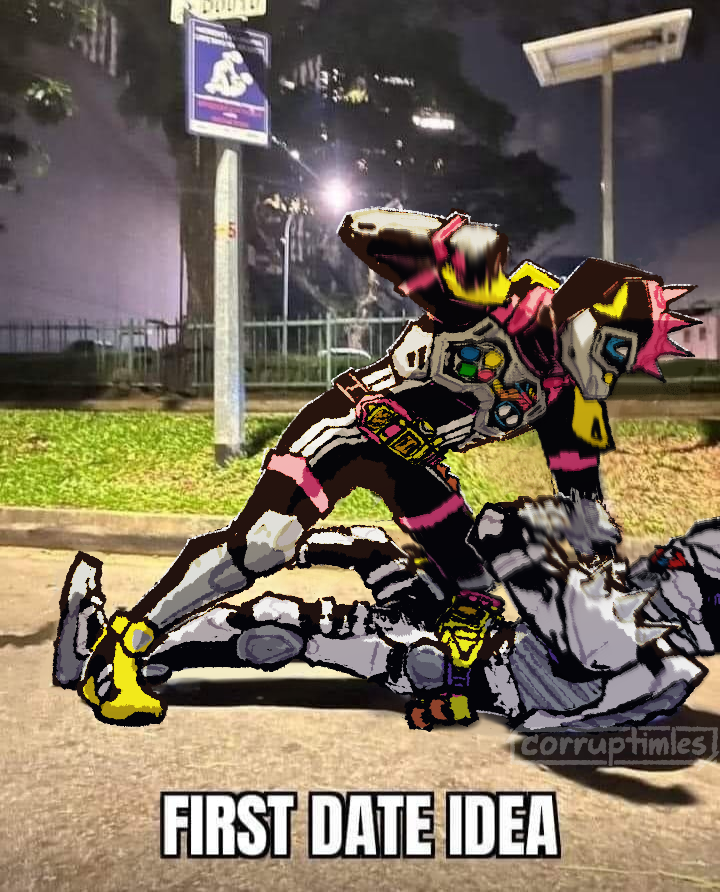(kurokiri) pretend this is in the parking garage #kamenrider #kamenriderexaid