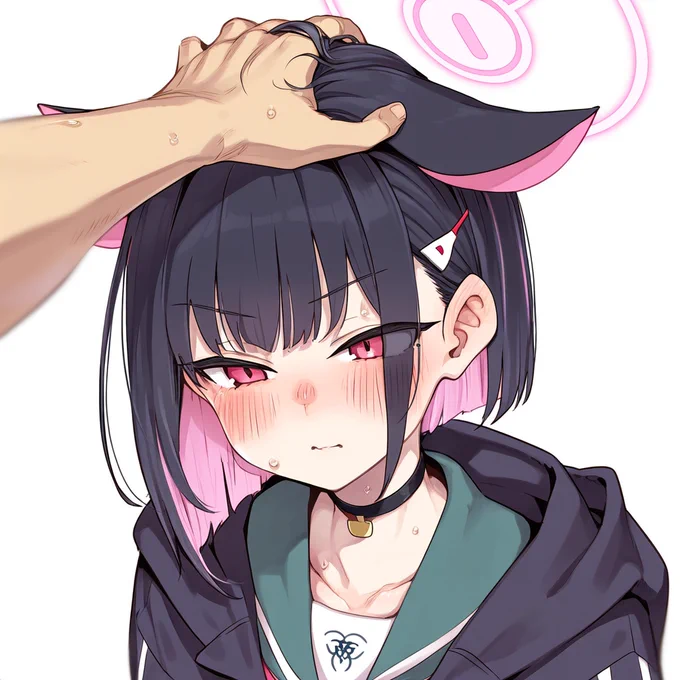 なでりなでり...#ブルアカ 