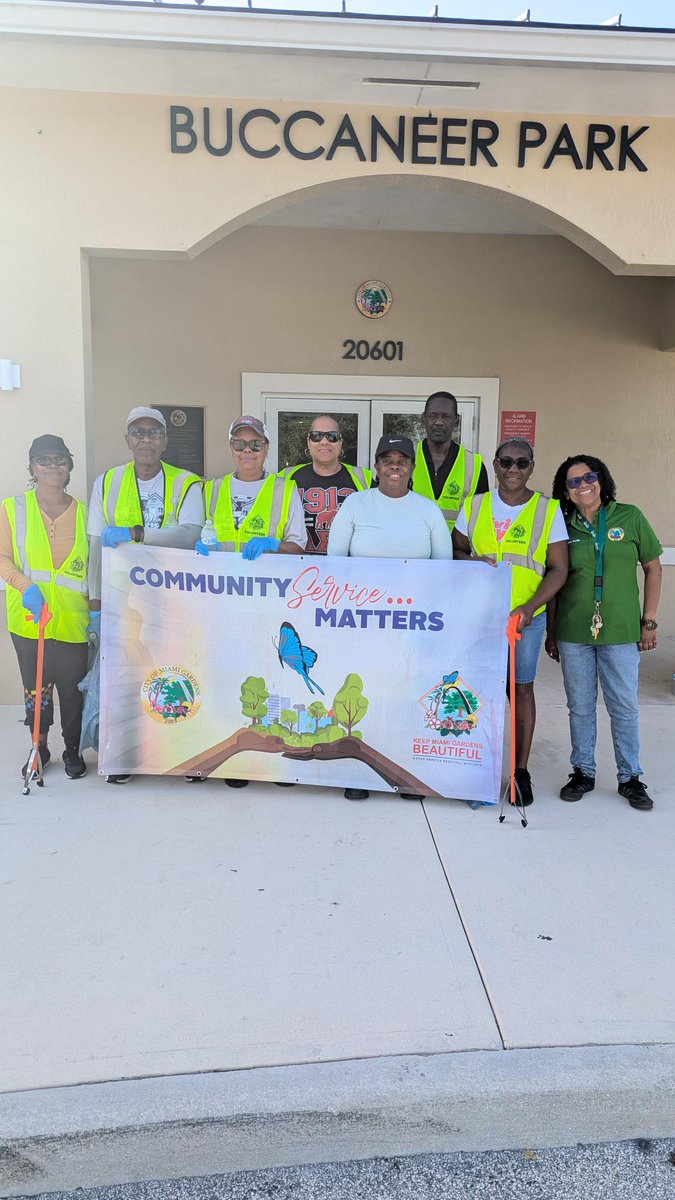 Miami Gardens united for a cleaner, greener future during the Successful Great American Community Clean Up! From local organizations to city leaders, everyone played a part in beautifying our city. 🧹🌿

💖 #MiamiGardensCares #CommunityCleanUp #StrongerTogether