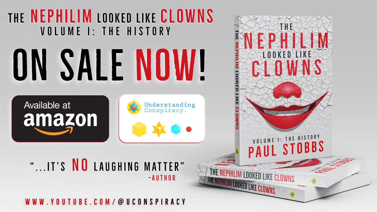 The Nephilim Looked Like Clowns Volume I: The History is now published.

Get Your Copy Now! Available in all regions.

Book link! --> shorturl.at/7HKtA

#nephilim #clowns #nephilimclowns #thenephilimlookedlikeclowns #book