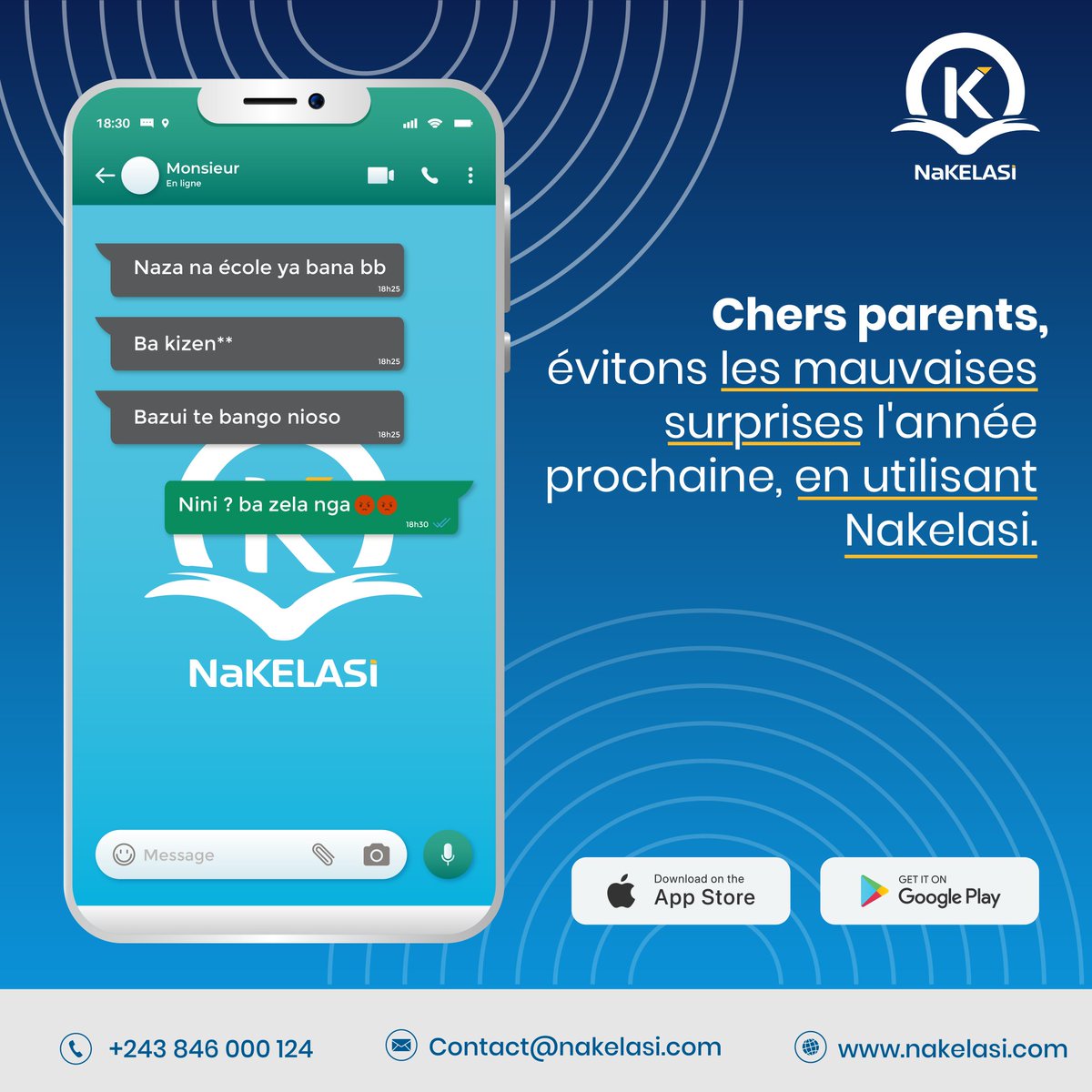 nakelasi's tweet photo. Soyez sereins pour l'année prochaine avec Nakelasi!

#Nakelasi #Education #Parents #Sérénité #scolarité #ednanc https://t.co/Fiu9lj3fOf