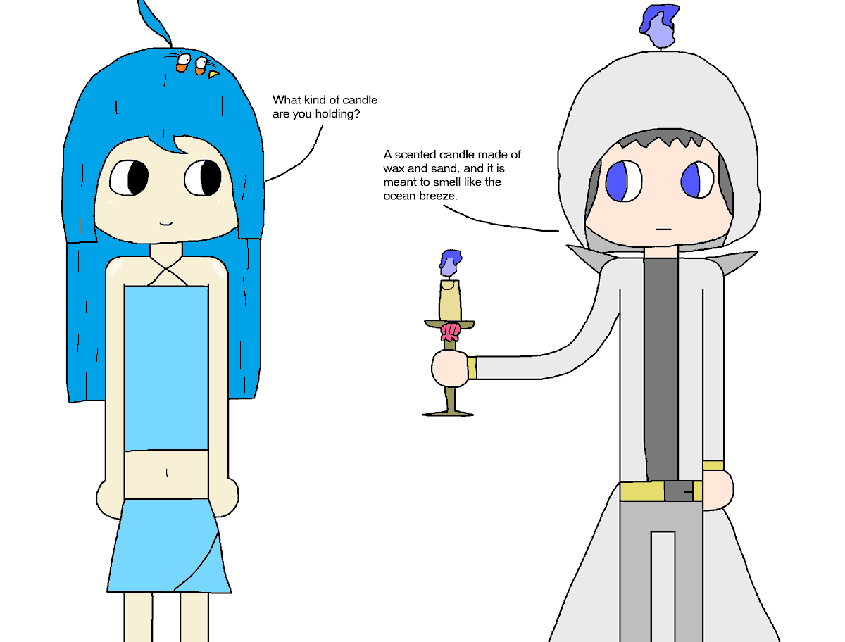 BlueBirdGaming2's tweet photo. Blue Bird-Chan asking about Herman's Scented Sand Candle.
https://t.co/fO7ArnFxjH
#oc #originalcharacterart #originalcharacters #オリジナルキャラクター #うちの子 https://t.co/se0EfYs9b5