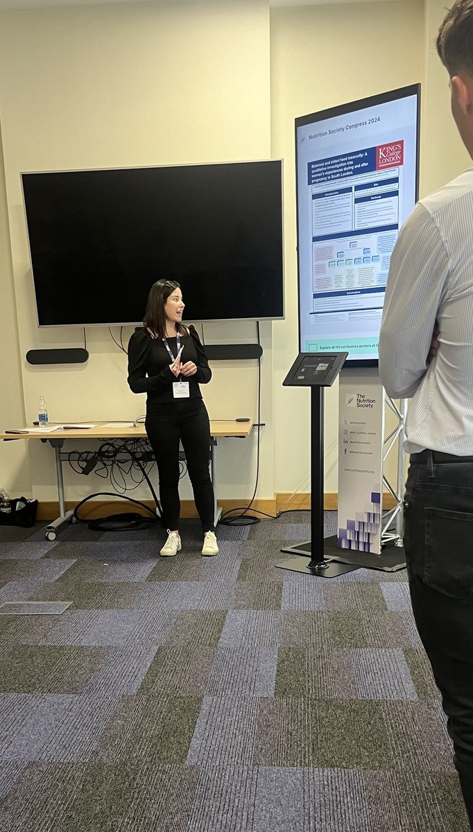 Dr Zoë Bell (@zobell20) on Twitter photo Presenting novel findings from my postdoc & collaboration with <a href="/NIHRLambethHDRC/">NIHR Lambeth HDRC</a> at <a href="/NutritionSoc/">Nutrition Society</a> conference exploring women’s experiences of food insecurity during & after pregnancy in an ethnically diverse group and urban setting 🤰 <a href="/fi_lavelle/">Fiona Lavelle</a> Presenting novel findings from my postdoc & collaboration with <a href="/NIHRLambethHDRC/">NIHR Lambeth HDRC</a> at <a href="/NutritionSoc/">Nutrition Society</a> conference exploring women’s experiences of food insecurity during & after pregnancy in an ethnically diverse group and urban setting 🤰 <a href="/fi_lavelle/">Fiona Lavelle</a>