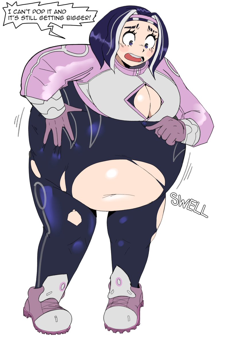 UnsafeFracture's tweet photo. A couple of pieces that I've comm'd from @NuumaticDA
One of my Twili characters turning to a (bl)imp and one of my MHA character accidently making a bubble inside herself https://t.co/7iBkXOSopc