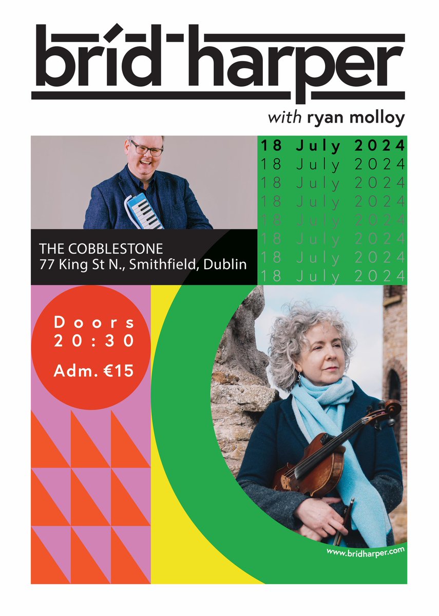 Ryan Molloy (@ryanmolloymusic) on Twitter photo Gig alert! 📣 Calling all Dubliners! Really looking forward to this concert on Thursday, 18th July, at the iconic <a href="/CobblestoneDub/">The Cobblestone 🎻</a> Pub, Dublin with the inimitable Bríd Harper! Come one and all. 🥳 Gig alert! 📣 Calling all Dubliners! Really looking forward to this concert on Thursday, 18th July, at the iconic <a href="/CobblestoneDub/">The Cobblestone 🎻</a> Pub, Dublin with the inimitable Bríd Harper! Come one and all. 🥳
