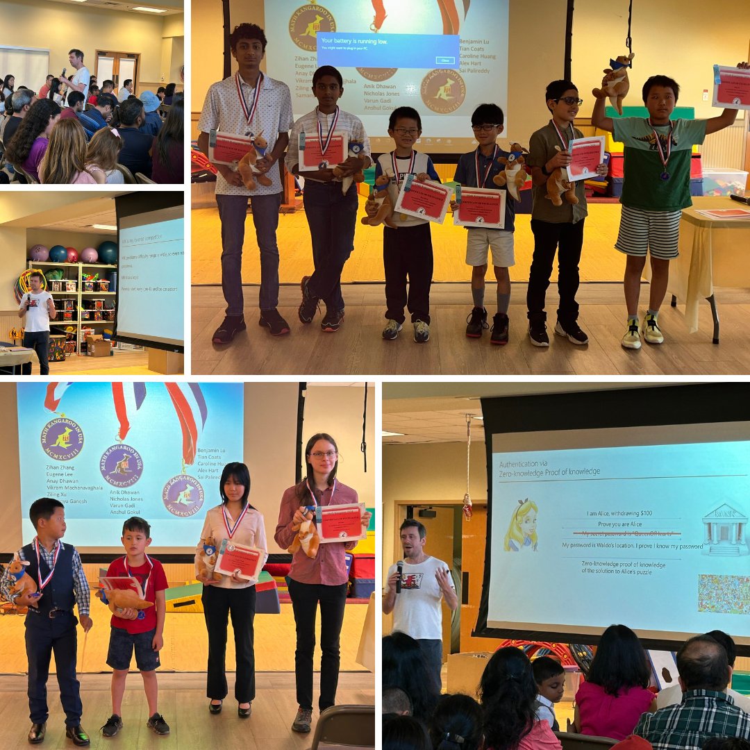 UsaKangaroo's tweet photo. #TriviaTuesday
Did you know? The Math Kangaroo Awards ceremony in the state of GA was a great success. The speaker was Professor Vlad Kolesnikov from the Georgia Institute of Technology.
#MathKangaroo #MathisFun #EducationMatters #GeorgiaProud https://t.co/JhqA2xk30i