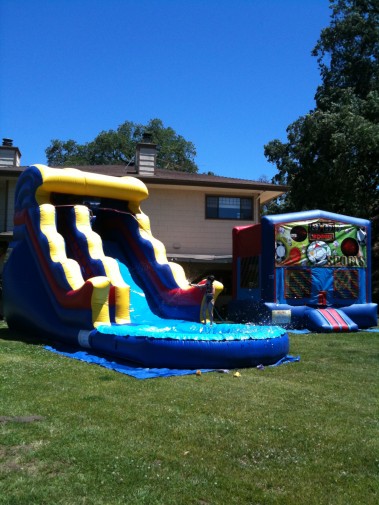 's tweet image. Create an unforgettable experience with an inflatable water slide from Jenny's Jumpers! Safely designed for maximum fun. Learn more by visiting our website! #InflatableWaterSlides
modestobouncehouse.com/contact