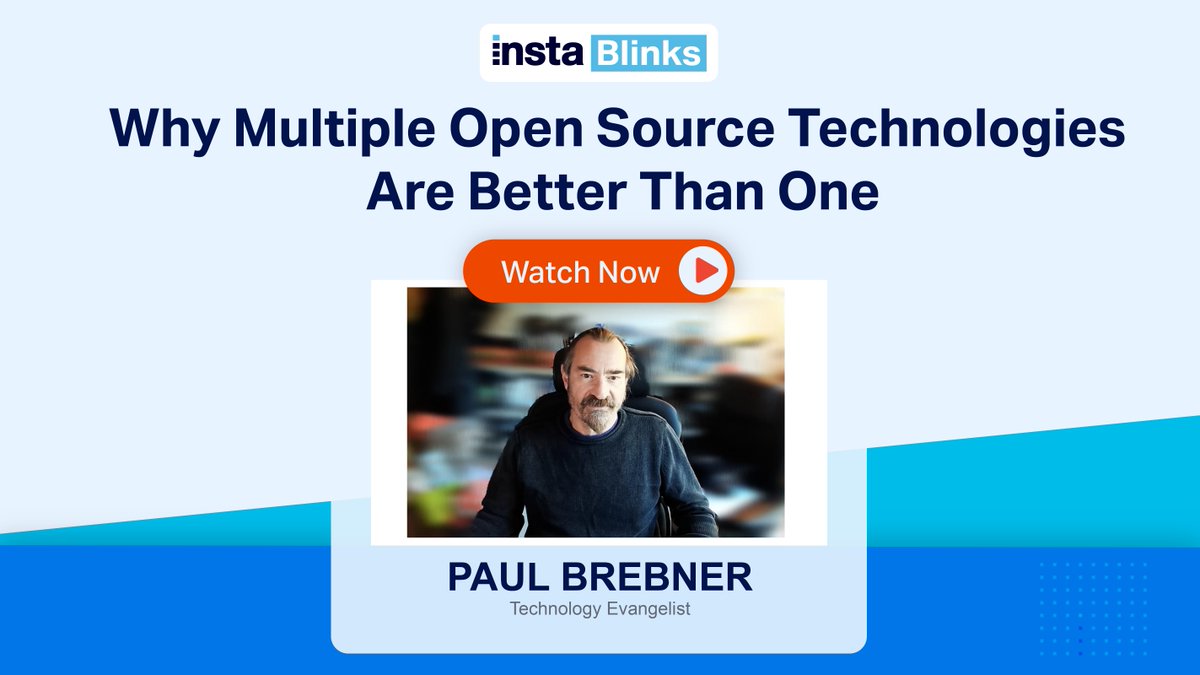 Instaclustr's tweet image. 🌐 Are you curious about architecting applications with open source big data technologies? Hear from Paul Brebner as he discusses the integration, challenges, and best practices of using these powerful tools. 
instaclustr.com/resources/inst…
#TechInsights #OpenSourceTech #BigDataTech