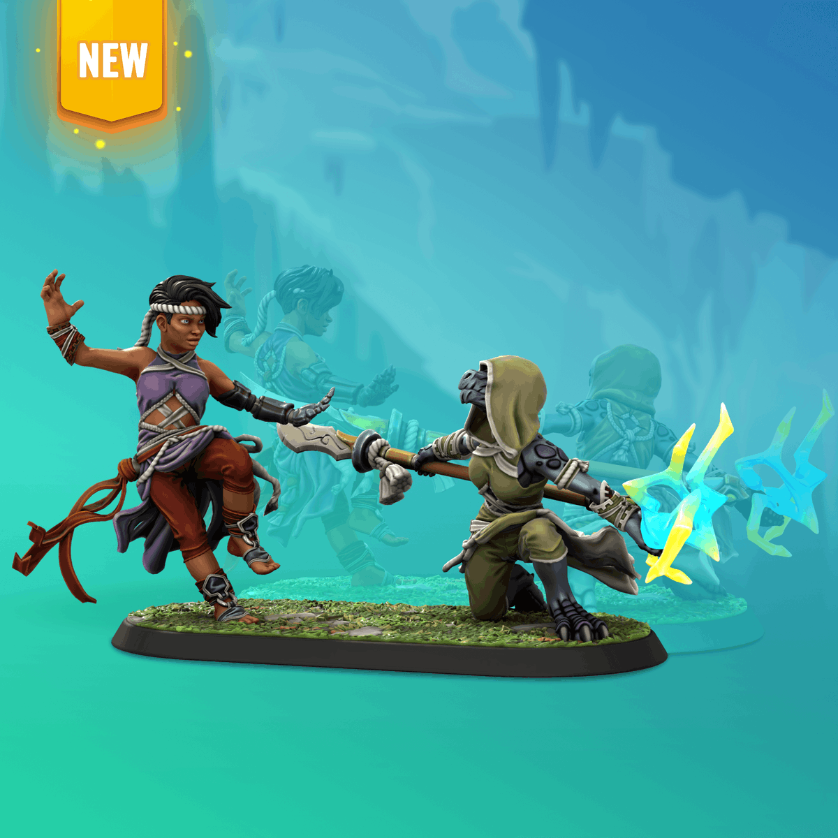 HeroForgeMinis's tweet photo. The Way of the Braided Cord focuses on collaboration, with the colored cords worn by neophytes &amp; masters alike signifying their bonds of community. Their movements are synchronized, complementary, &amp; undeniably effective. Induct your mini into the Way of the Braided Cord today. https://t.co/uDobmSFJrL