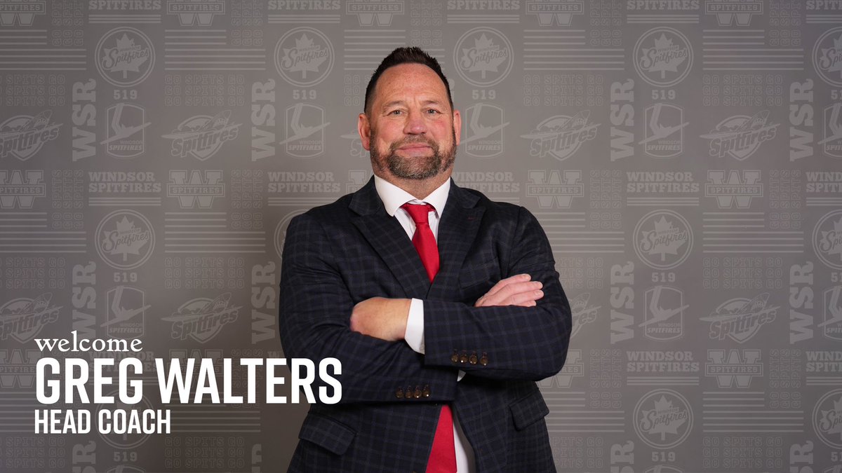 BREAKING NEWS:

The Windsor Spitfires have hired Greg Walters as the teams’ new Head Coach. 

Welcome to Windsor!

📰: Windsorspitfires.com

#WindsorSpitfires