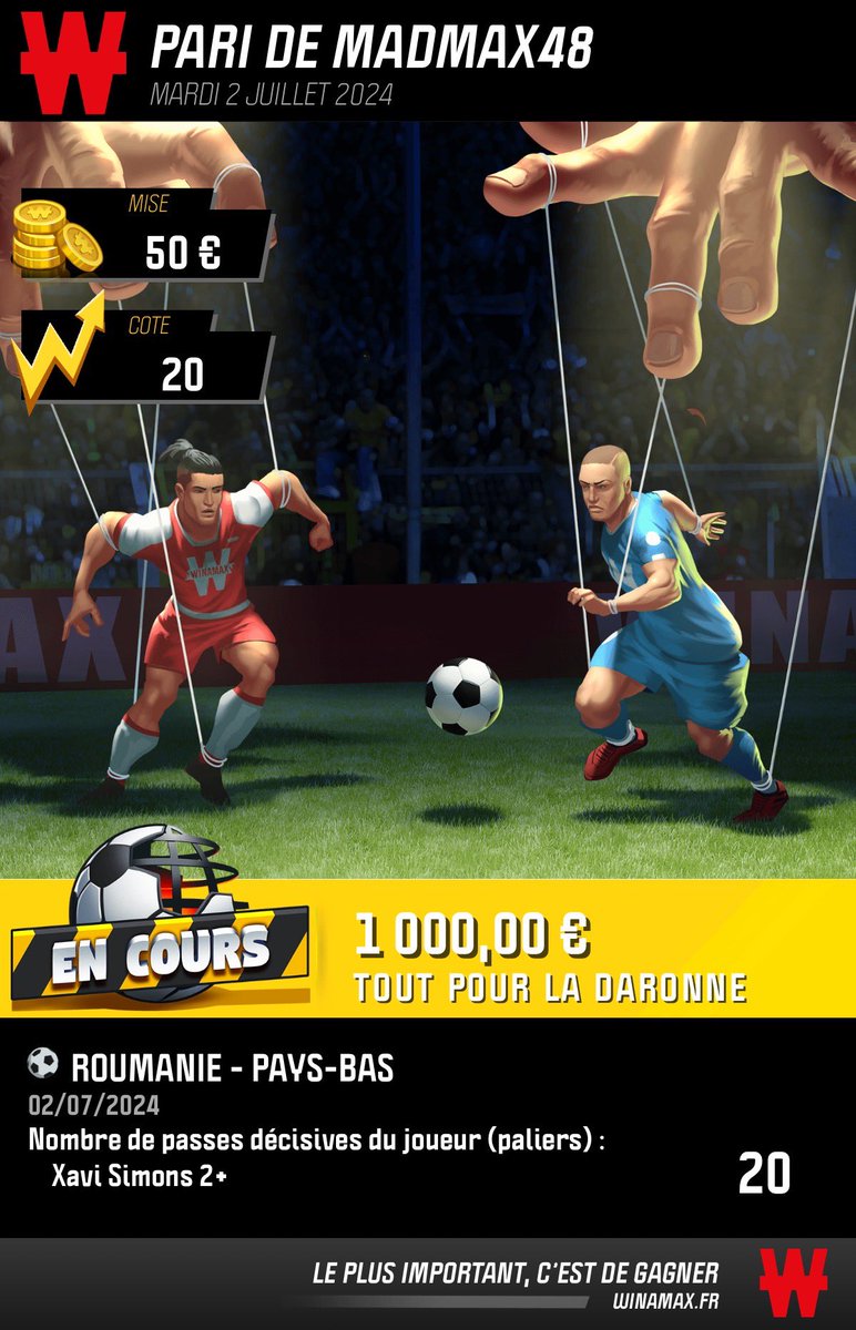 <a href="/WinamaxSport/">Winamax Sport 🔞</a> bonsoir 🌇 pouvez vous me le comptez gagnant svp vous avez mis perdant Xavi fait bien deux passes D