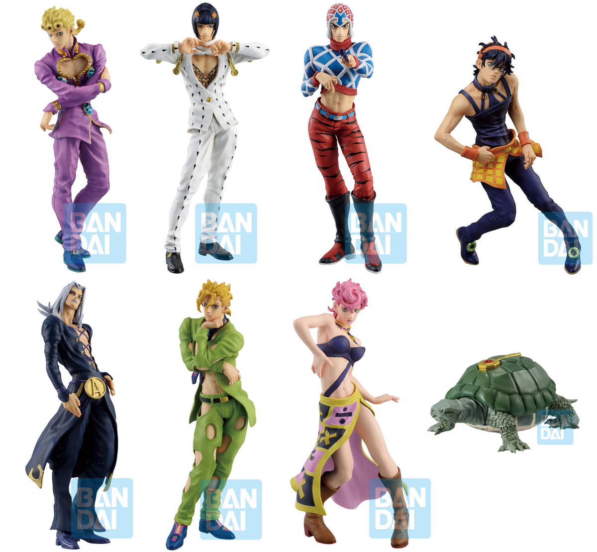 New Ichiban Kuji Golden Wind MASTERLISE figures will release in