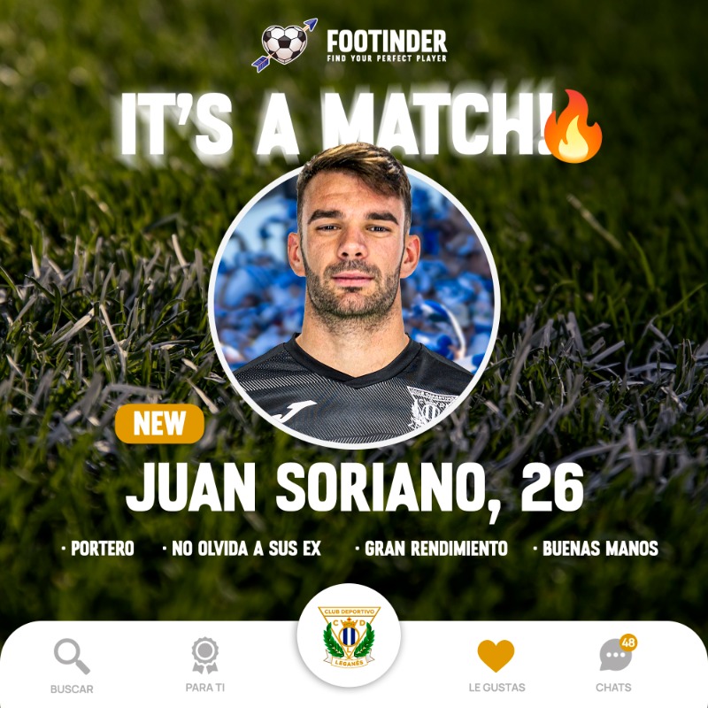 CDLeganes's tweet photo. ✍️🏻El C.D. Leganés refuerza su portería con la llegada de @Juansorianoo ¡Bienvenido de nuevo, Juan! 💪🏻🥒