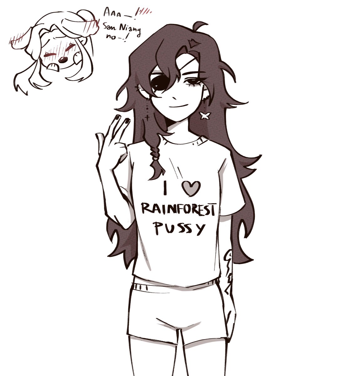 hua cheng knows what's good 
[hualesbians]
