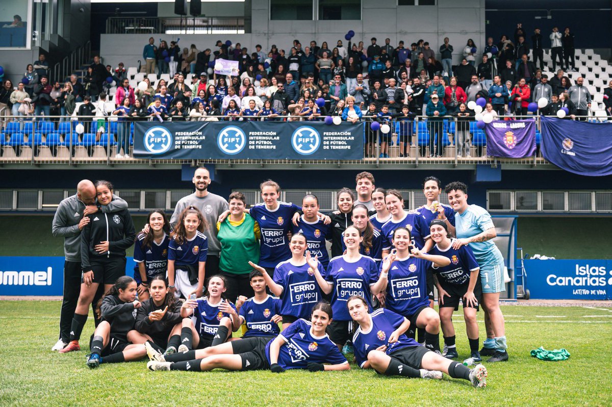 🔝 C.D. Laguna asciende a Tercera Federación #FutFem

➕ℹ️ ftf.es/comunicacion/n…

#somosFIFT #laguna #futbolfemenino #tenerife