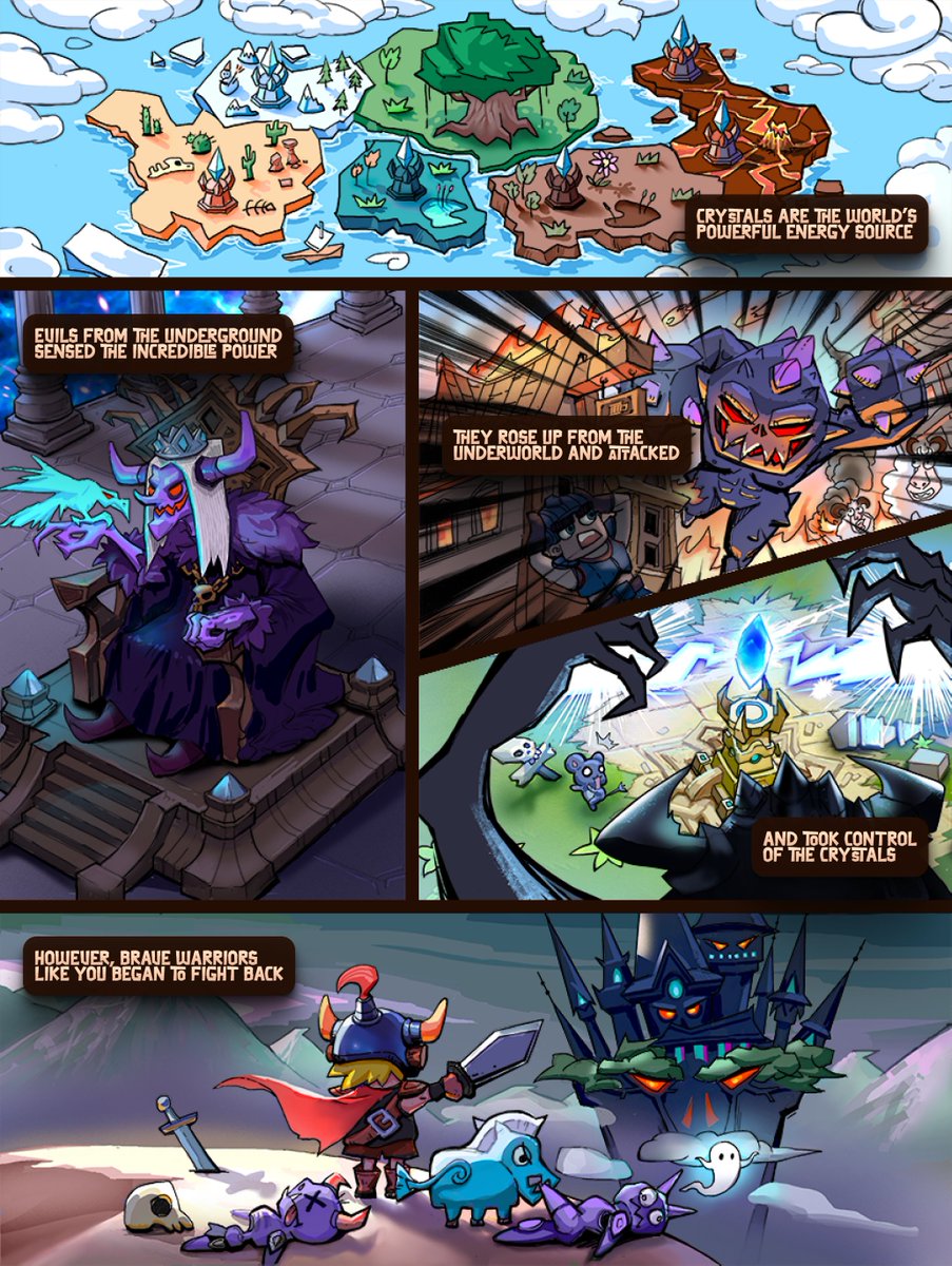 The underworld has unleashed its forces to seize powerful energy crystals! Are you ready to join the brave warriors fighting back? ⚔️🛡️

🔥 Dive into the epic battles and reclaim the crystals to restore peace.

🚀 Pre-register now and get exclusive early access rewards! ➡️