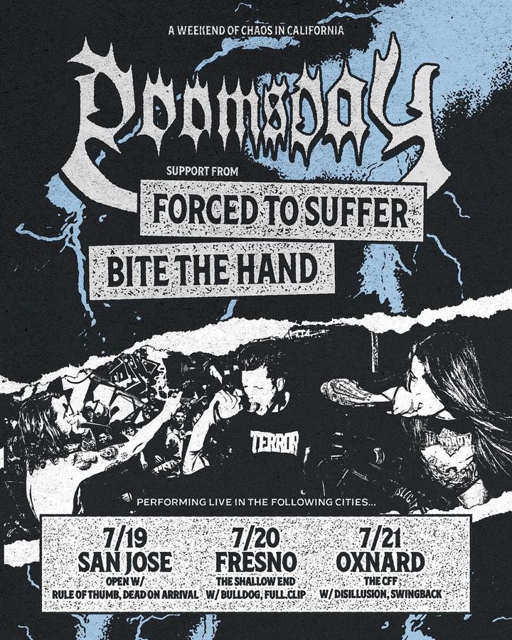 Weekend run with Doomsday and Bite The Hand this month🫡