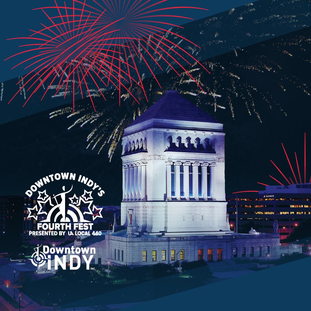 Lucas Oil Stadium (@lucasoilstadium) on Twitter photo Mark your calendar: Thursday is July 4th and that means Downtown Indy's Fourth Fest Fireworks 🇺🇸 ! The street party starts at 6pm with food trucks, ice cream stands, beverages, live music and a kids zone🎉! Fireworks at 10:15pm🎆
#4thofJuly #Downtownindy #LoveIndy
📸 - <a href="/IndyDT/">Downtown Indy, Inc.</a> Mark your calendar: Thursday is July 4th and that means Downtown Indy's Fourth Fest Fireworks 🇺🇸 ! The street party starts at 6pm with food trucks, ice cream stands, beverages, live music and a kids zone🎉! Fireworks at 10:15pm🎆
#4thofJuly #Downtownindy #LoveIndy
📸 - <a href="/IndyDT/">Downtown Indy, Inc.</a>